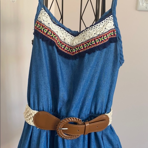 Zunie girls jean dress - Picture 2 of 4